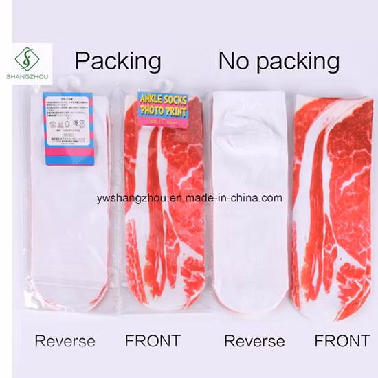 Носки-лодочки на заказ с 3D-цифровой печатью европейских единорогов и животных Emoji