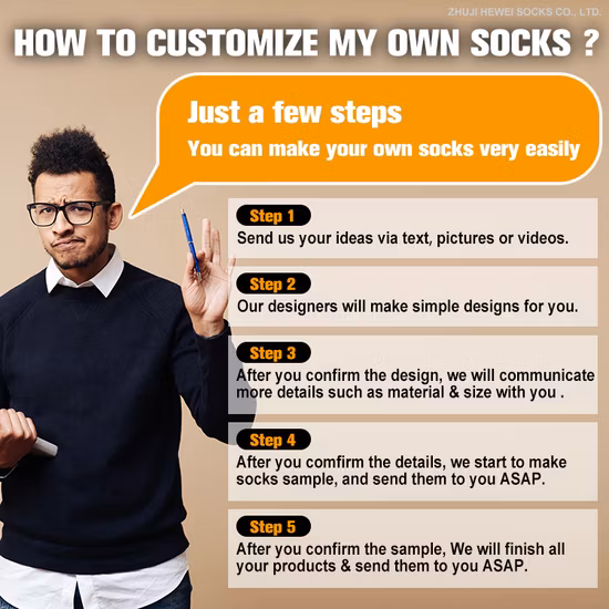 Модные новые женские спортивные носки с логотипом на заказ